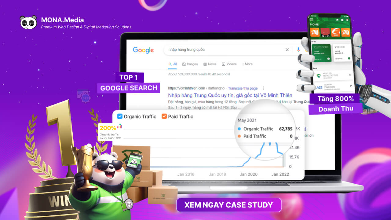 case study MONA đồng hành cùng Võ Minh Thiên Logistics