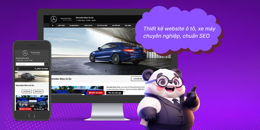 Quy trình làm website ô tô, xe máy
