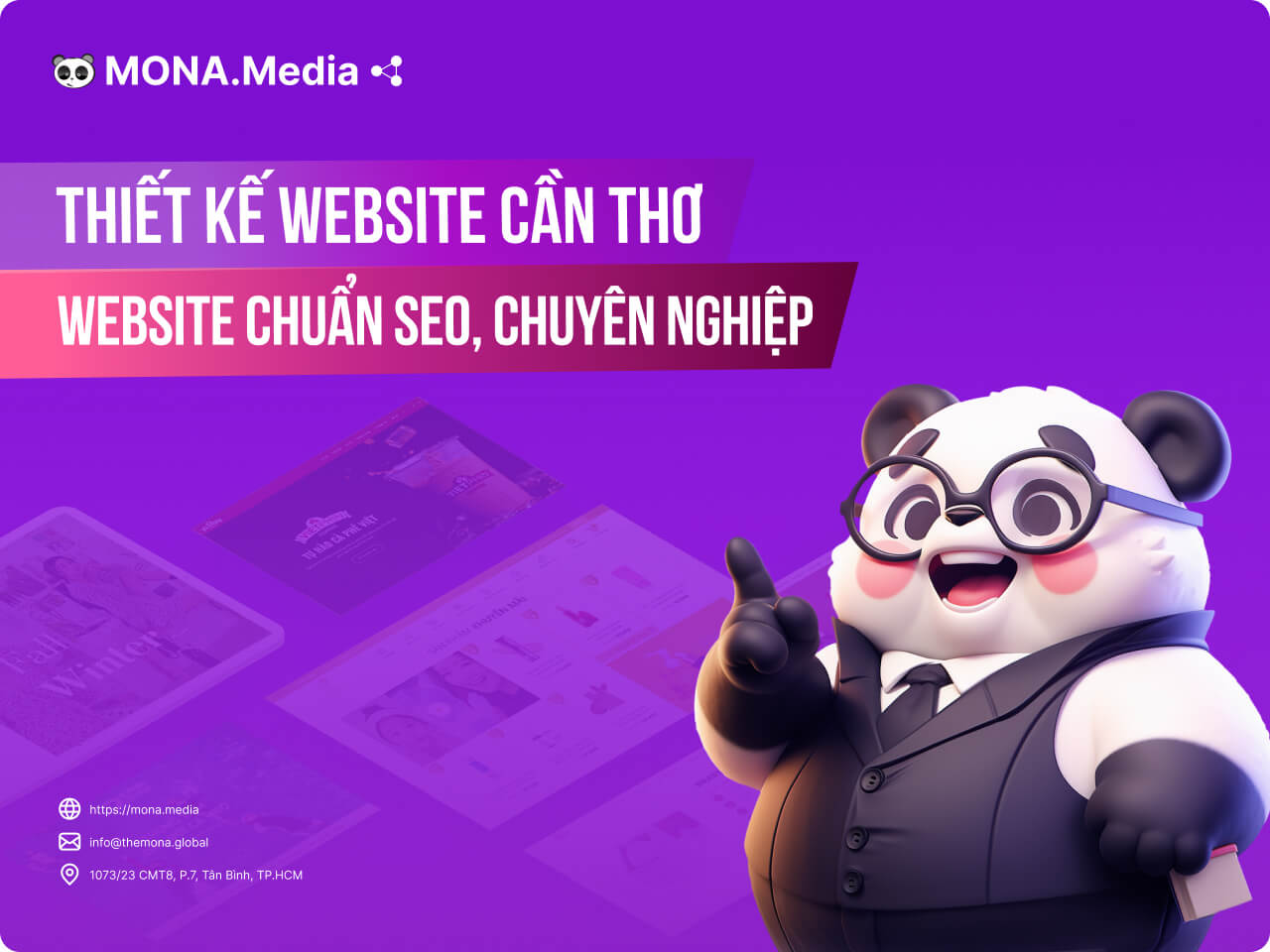 Thiết kế website Cần Thơ chuyên nghiệp, chuẩn SEO uy tín