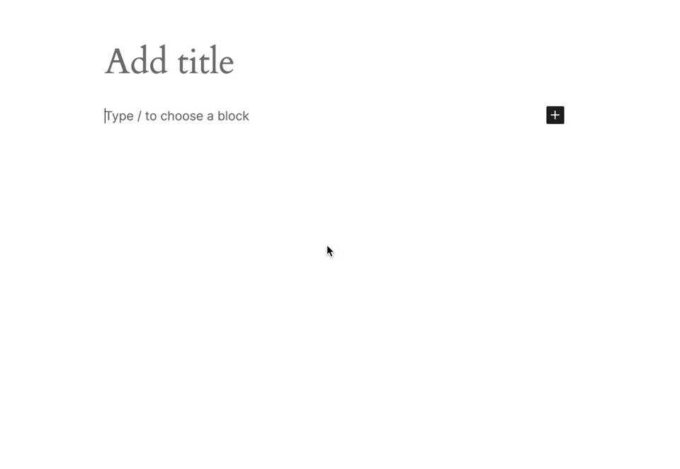 Chèn văn bản soạn bằng Classic Editor