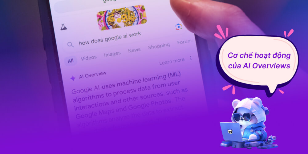 hoạt động của AI Overviews