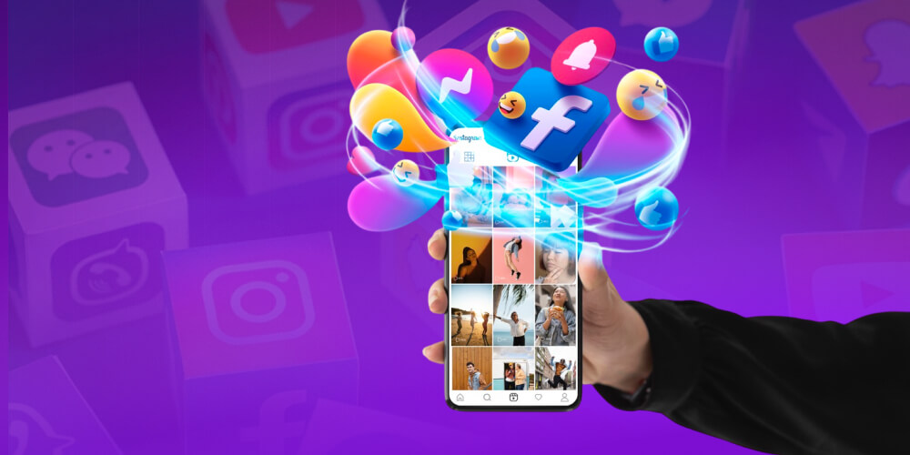 Liên kết các trang mạng xã hội với trang web bán hàng