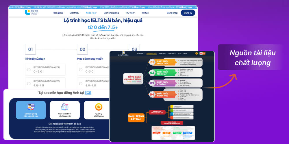 Nội dung được update liên tục