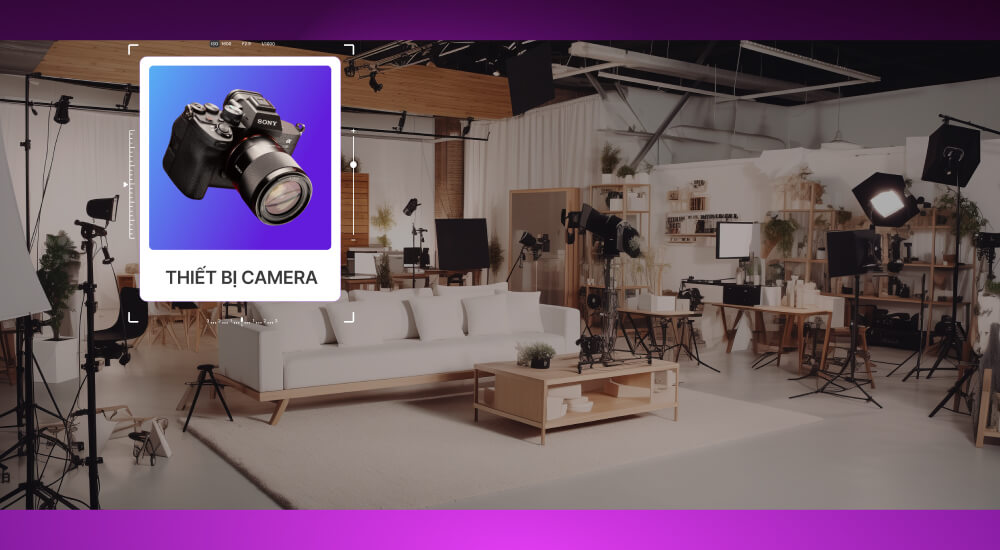 Setup máy ảnh cho buổi chụp
