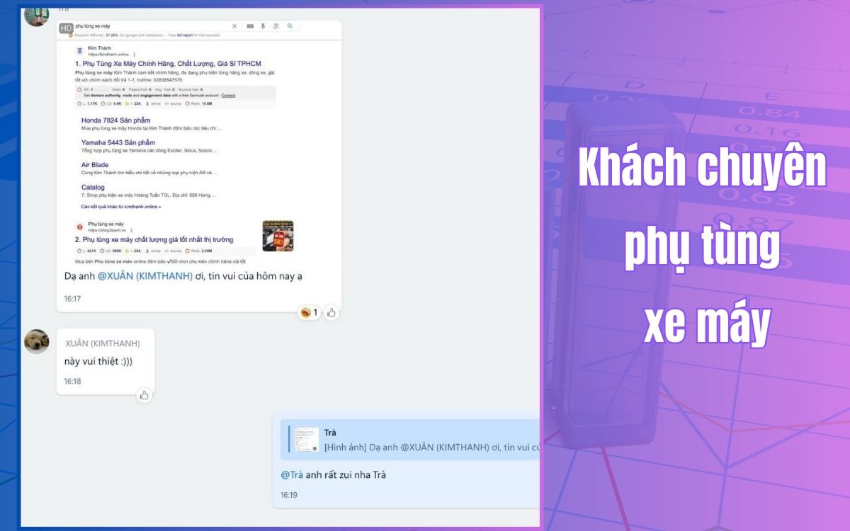 SEO giúp thúc đẩy doanh số cho doanh nghiệp Kim Thành SEO giúp thúc đẩy doanh số cho doanh nghiệp Kim Thành