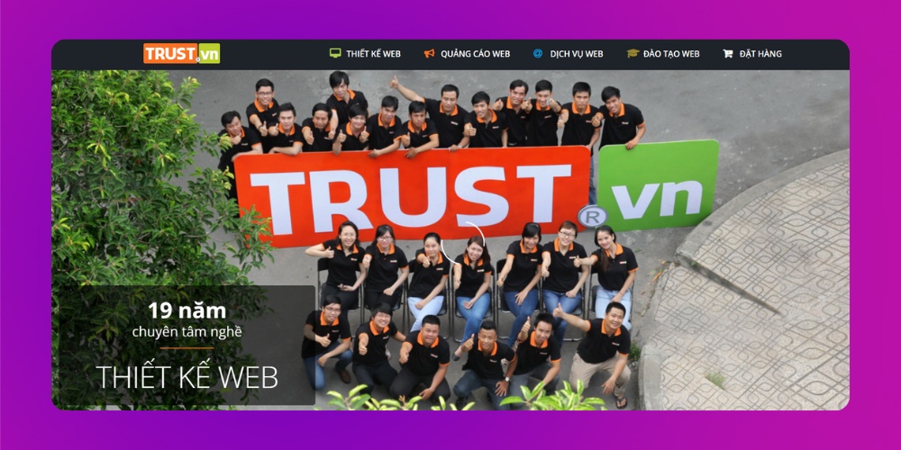Công ty thiết kế website uy tín TRUST Công ty thiết kế website uy tín TRUST