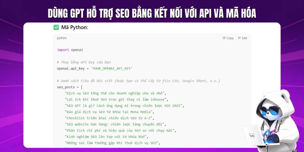 Cách tối ưu ChatGPT bằng cách kết nối với API và mã hóa