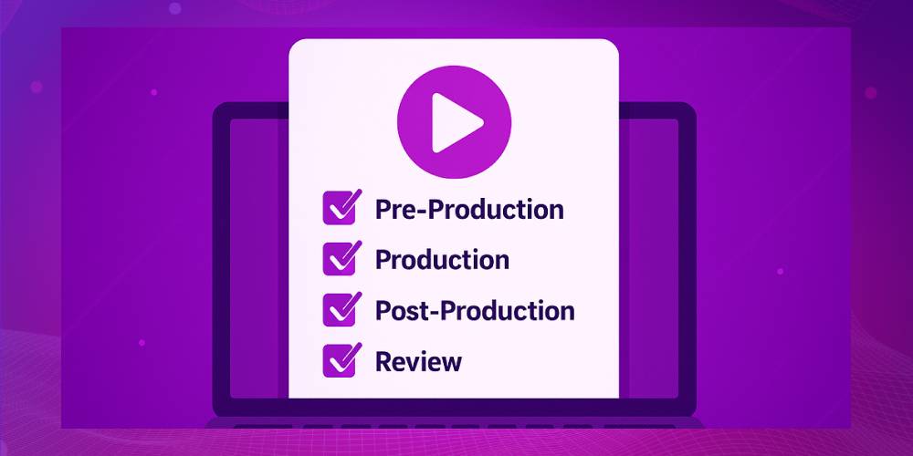 Kiểm tra toàn bộ quy trình quay dựng video là bước không thể thiếu