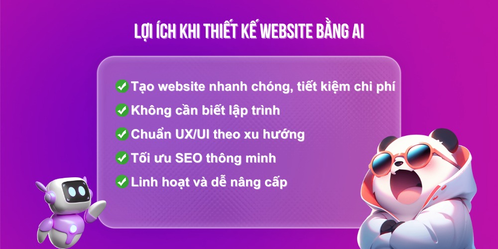 Lý do nên dùng AI thiết kế web Lý do nên dùng AI thiết kế web