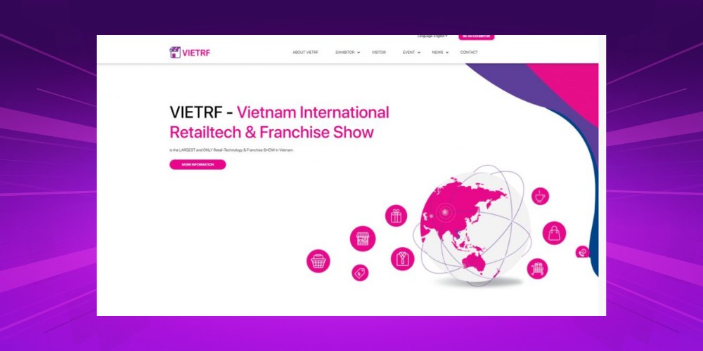 Mẫu thiết kế web sự kiện chuẩn SEO