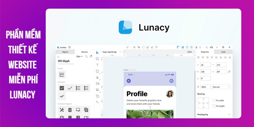 Lunacy - Phần mềm thiết kế giao diện website tốt nhất Lunacy - Phần mềm thiết kế giao diện website tốt nhất