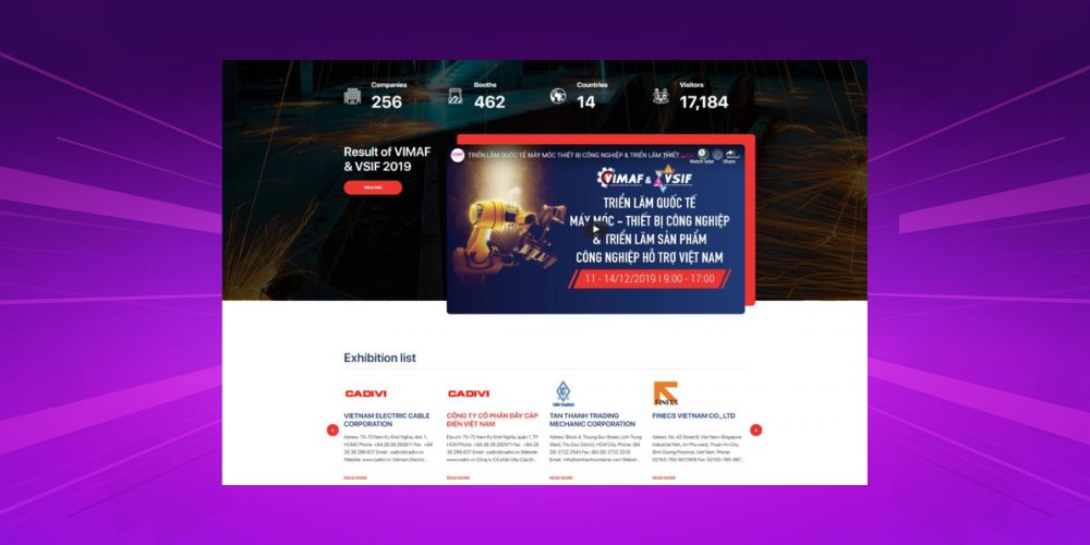 Nên tích hợp các sự kiện thành công khi thiết kế website event Nên tích hợp các sự kiện thành công khi thiết kế website event