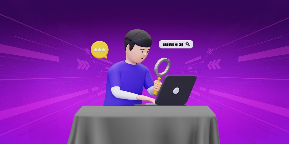 Thiết kế web sự kiện hội chợ làm nổi bật lịch trình, thông tin sự kiện