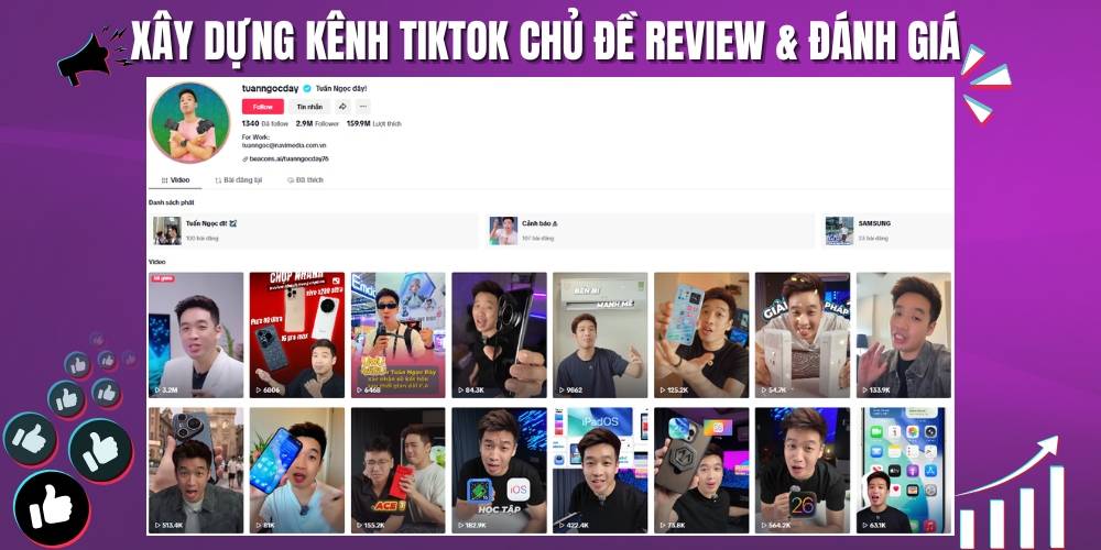 Chủ đề đánh giá và review hầu như có lượt xem và quan tâm cực lớn