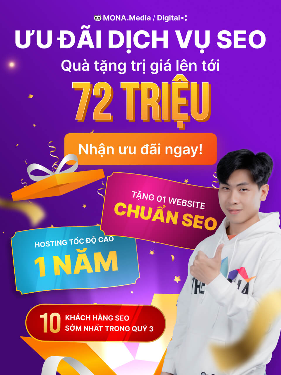 Ưu đãi dịch vụ SEO