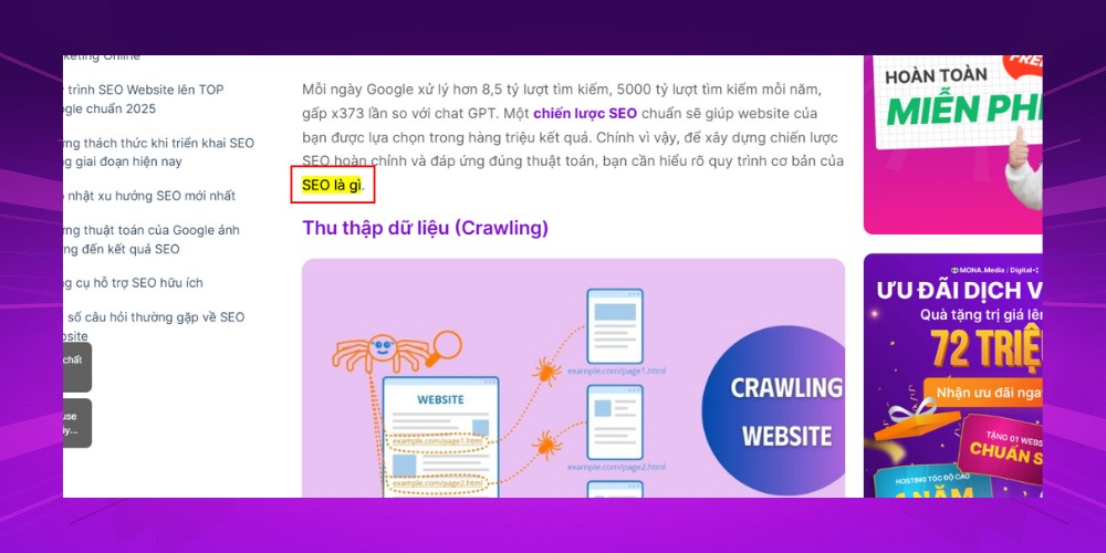Chèn từ khóa chính vào nội dung bài viết Chèn từ khóa chính vào nội dung bài viết