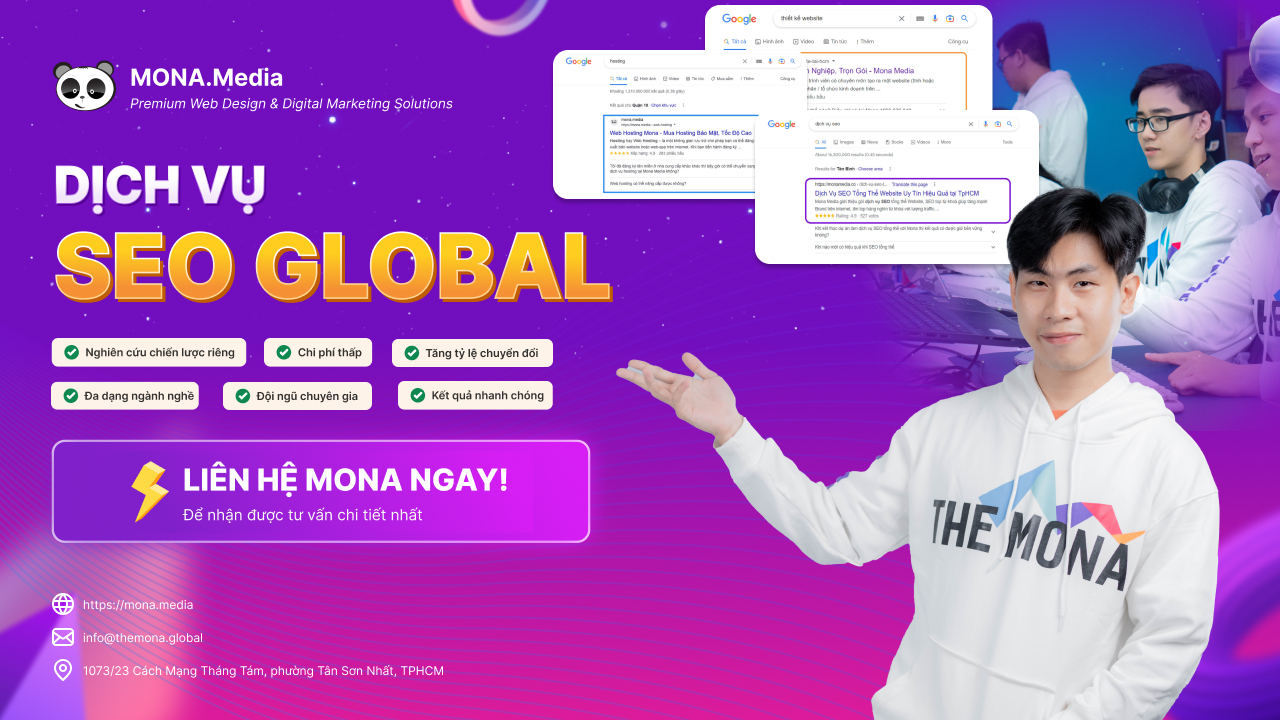 Dịch vụ SEO Global MONA