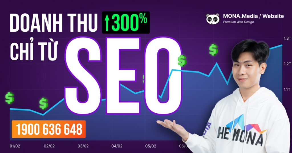 Sử dụng dịch vụ SEO của MONA ngay