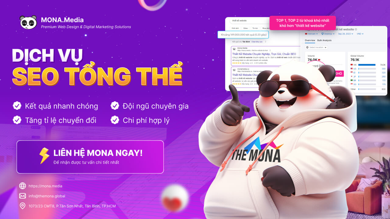 Liên hệ ngay để MONA tư vấn miễn phí cho bạn dịch vụ SEO nội thất tăng traffic