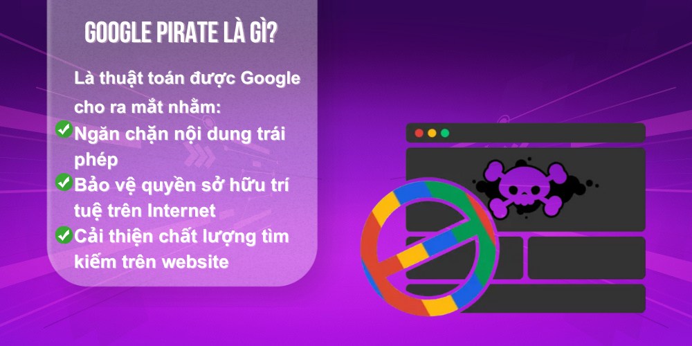 Thuật toán Google Pirate là gì Thuật toán Google Pirate là gì