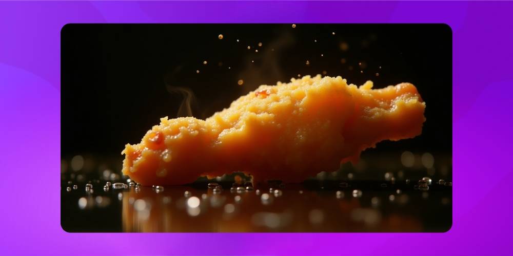 Kỹ thuật quay phim quảng cáo đồ ăn dạng slowmotion được sử dụng rất phổ biến