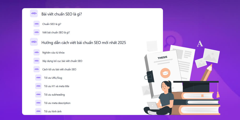 Lên outline bài viết chuẩn SEO