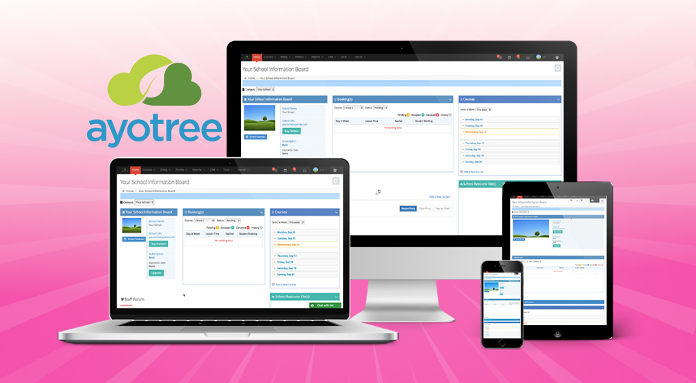 Phần mềm quản lý trung tâm dạy thêm Ayotree