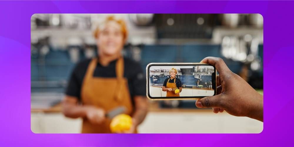 Ý tưởng làm phim quảng cáo đồ ăn phổ biến là quay video hướng dẫn nấu ăn Quay video hướng dẫn nấu ăn là ý tưởng video quảng cáo đồ ăn khá phổ biến