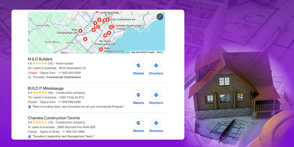SEO local ngành xây dựng