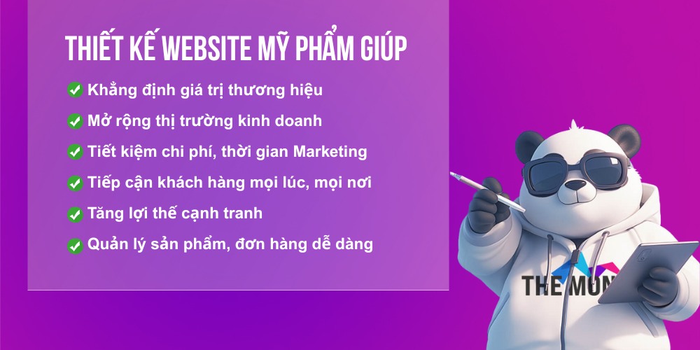 Lợi ích khi thiết kế website mỹ phẩm Lợi ích khi thiết kế website mỹ phẩm
