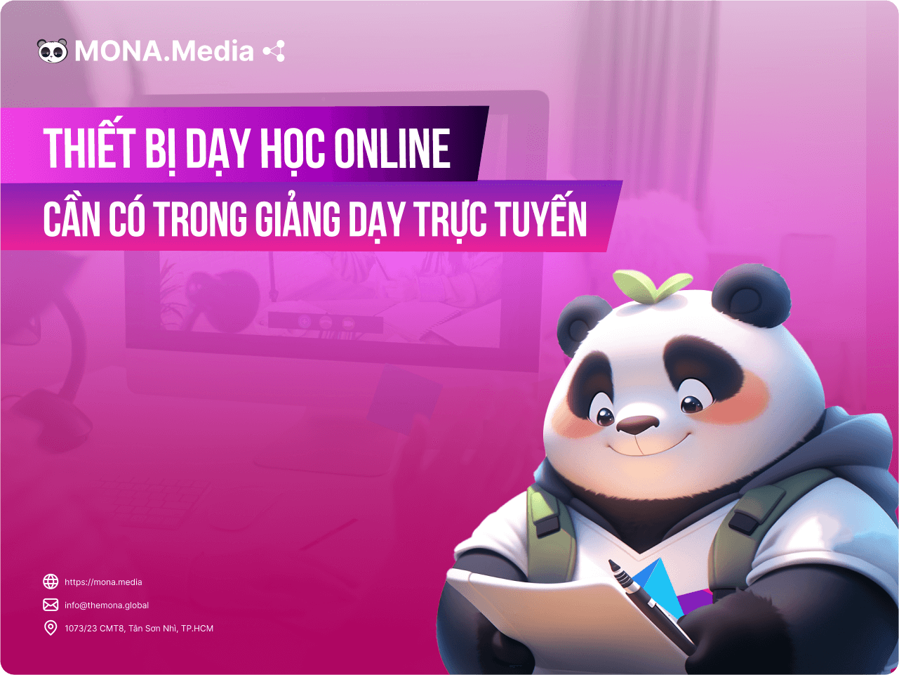 Top thiết bị dạy học online