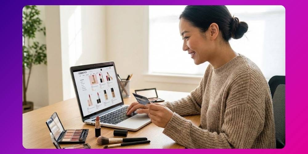 Thiết kế webs mỹ phẩm uy tín giúp tạo niềm tin mua hàng online