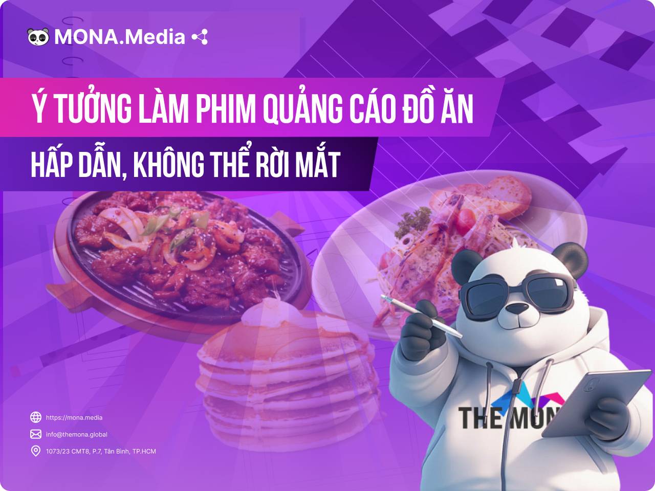 7+ Ý tưởng làm phim quảng cáo đồ ăn hấp dẫn, không thể rời mắt