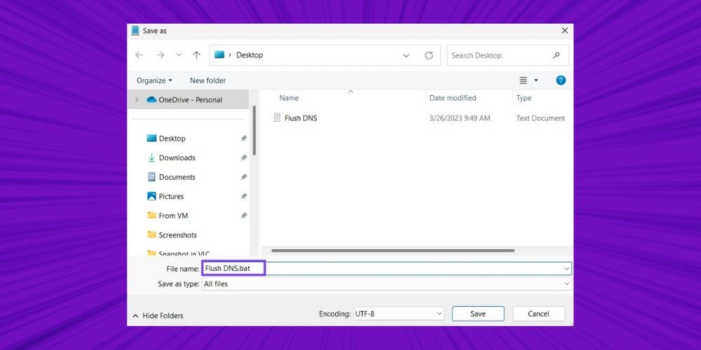 Chọn save as type và chọn all files Chọn save as type và chọn all files