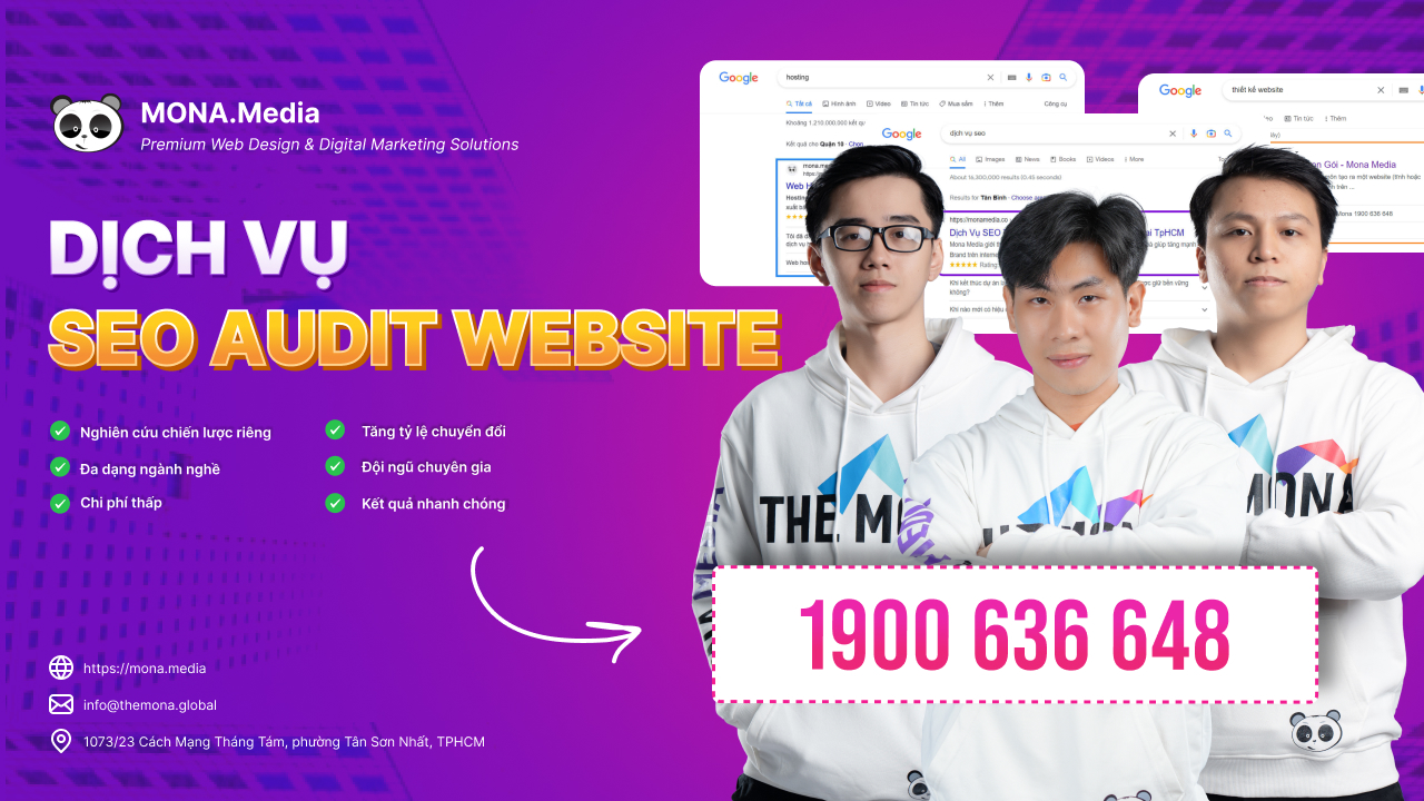 Dịch vụ SEO audit tại MONA Dịch vụ SEO audit tại MONA