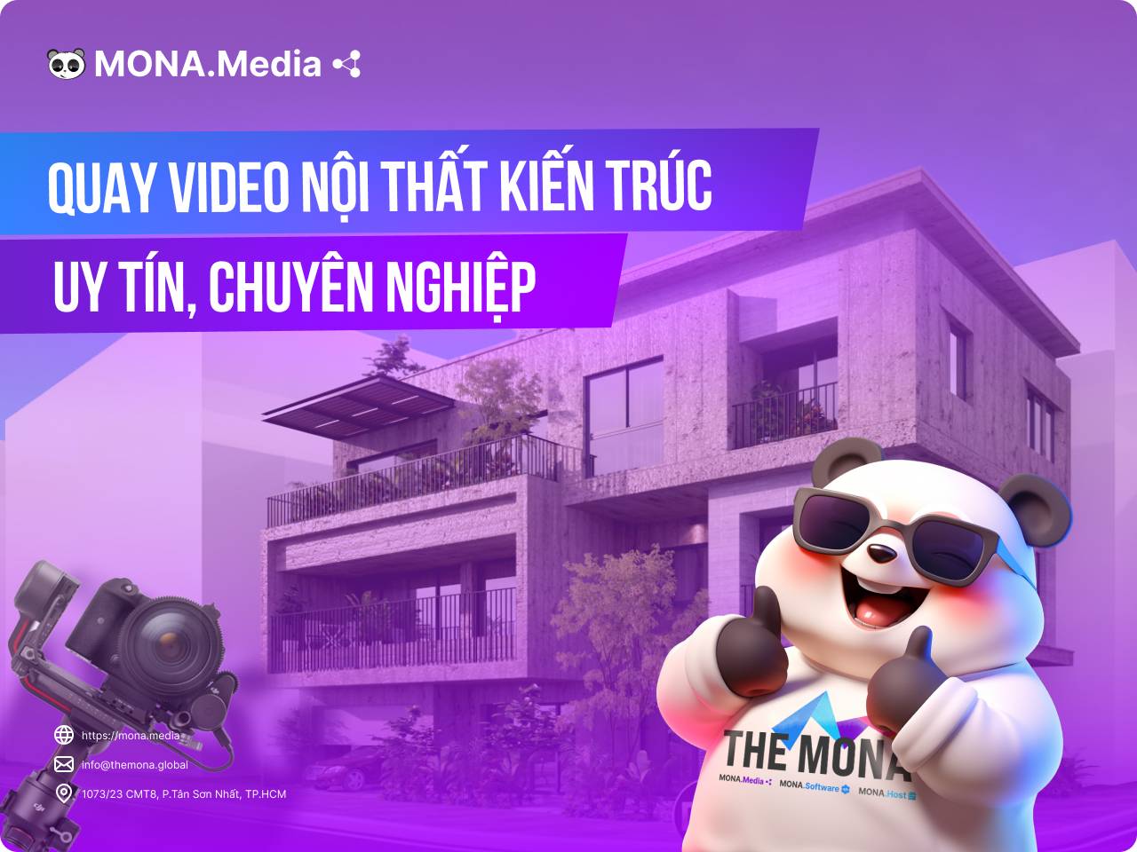 Dịch vụ quay video nội thất kiến trúc uy tín tại TPHCM