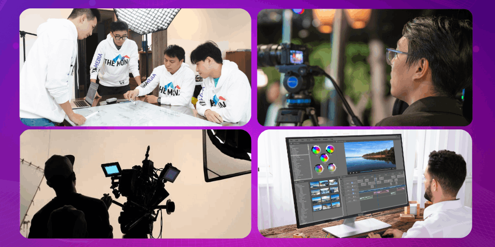 Quy trình sản xuất video nội thất kiến trúc bài bản tại MONA