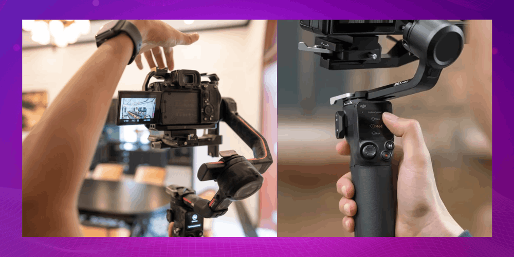 Sử dụng Gimbal chống rung khi quay phim giới thiệu nội thất