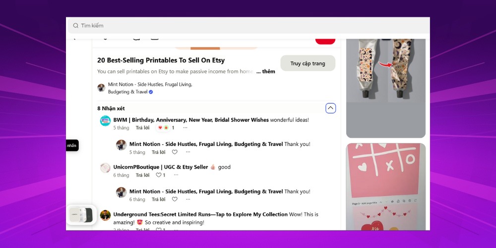Tương tác qua lại là cách thức SEO trên Pinterest hiệu quả Tương tác qua lại là cách thức SEO trên Pinterest hiệu quả