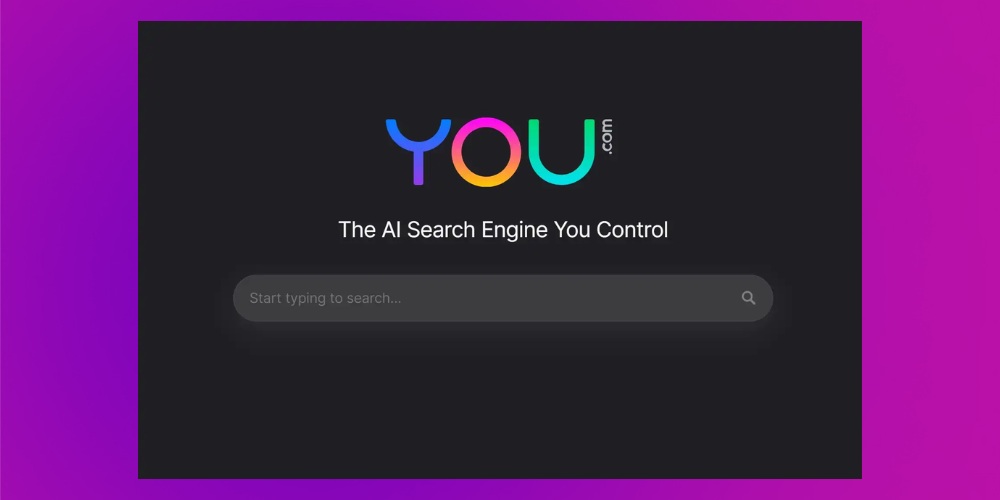 Công cụ AI hỗ trợ tìm kiếm AI YOU.com