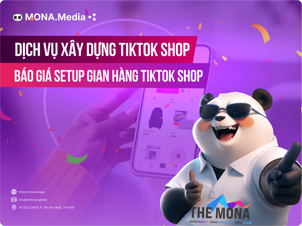 dịch vụ xây dựng gian hàng TikTok Shop
