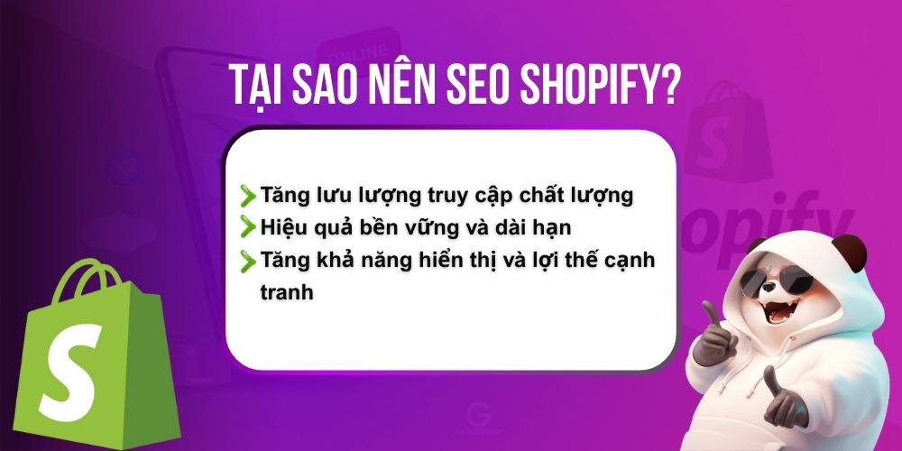 Tại sao nên SEO Shopify