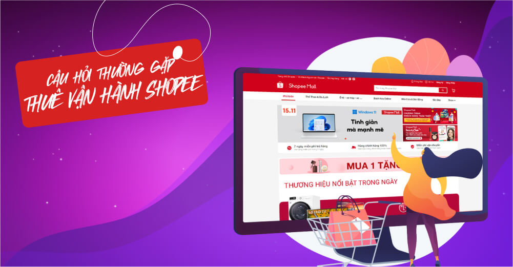 Những thắc mắc dịch vụ vận hành Shopee trọn gói
