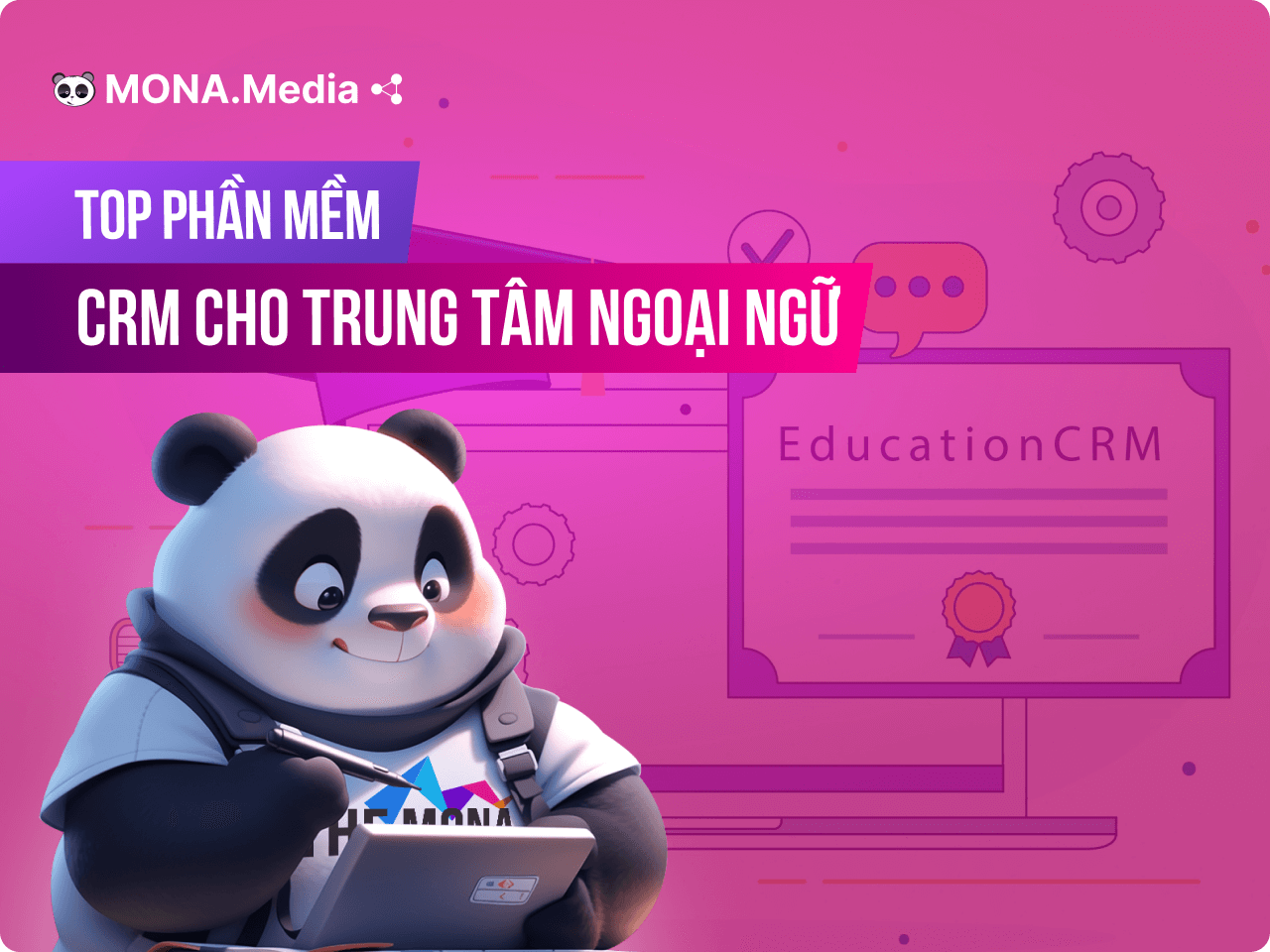 Phần mềm CRM cho trung tâm Ngoại ngữ