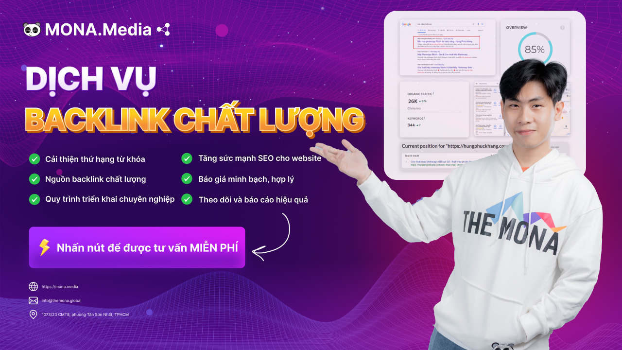 Sử dụng dịch vụ backlink chất lượng của MONA ngay Sử dụng dịch vụ backlink chất lượng của MONA ngay