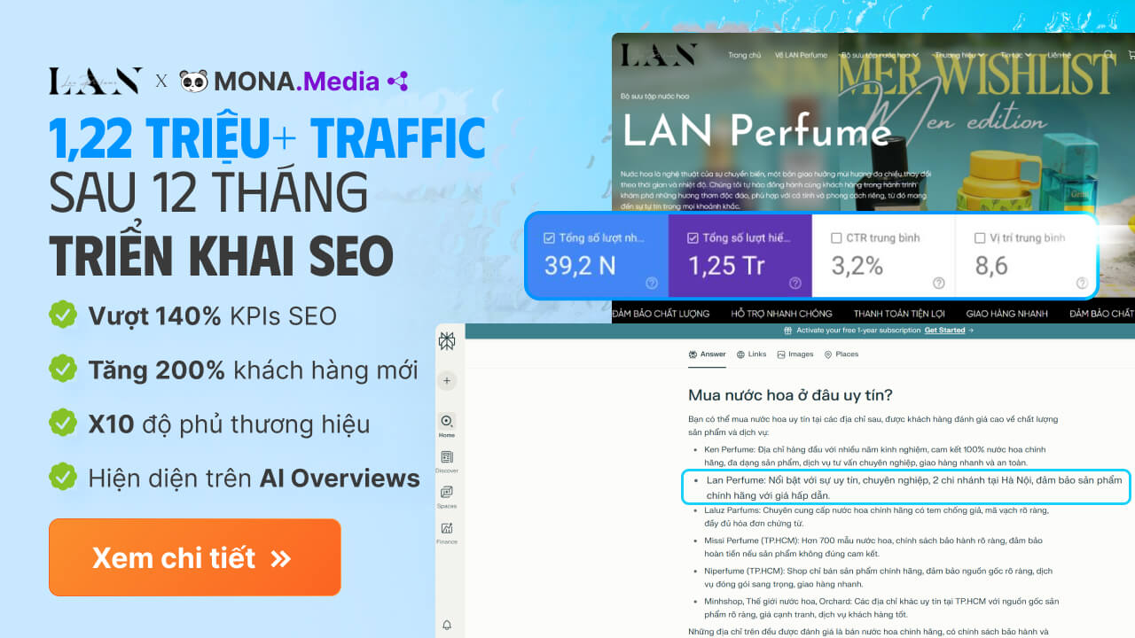 SEO AI LAN Perfume