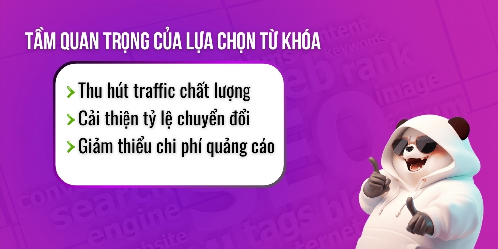 Tầm quan trọng của việc lựa chọn từ khóa khi SEO website