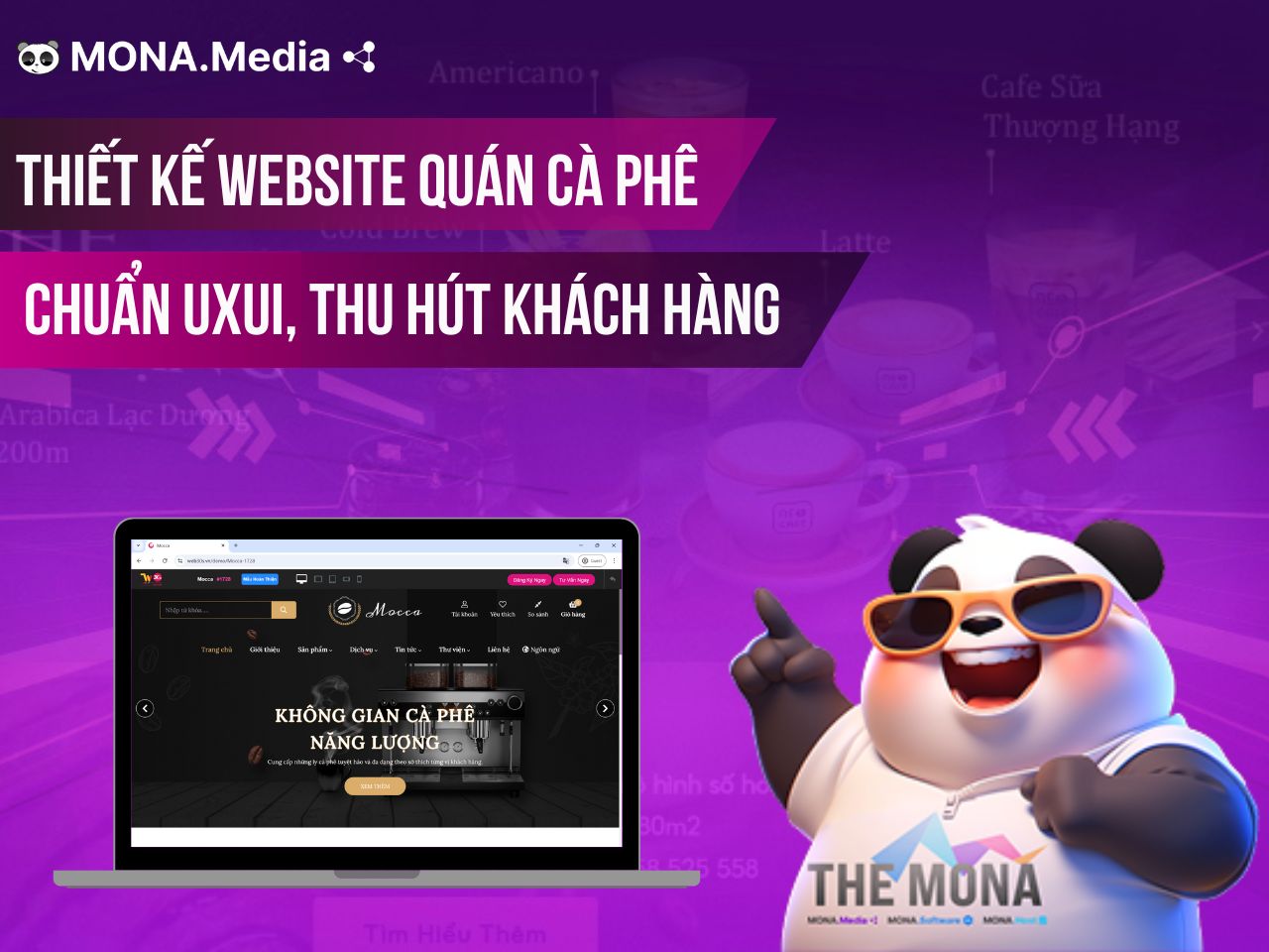Thiết kế website quán cà phê