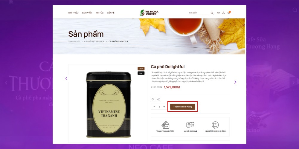 Tích hợp chức năng quan trọng khi thiết kế website quán cà phê Tích hợp chức năng quan trọng khi thiết kế website quán cà phê
