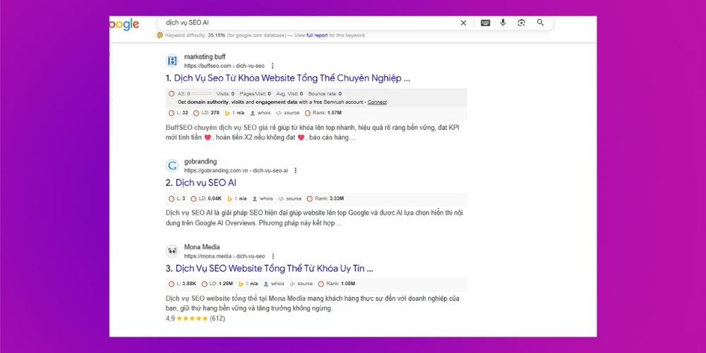 Nên SEO từ khóa có dấu để tăng độ uy tín cho website
